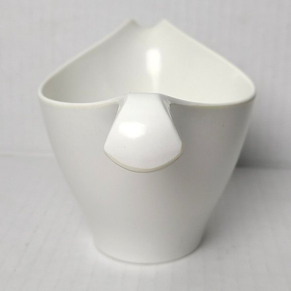 Vintage Lenotex Lenox Ware Melmac Melamine Creamer Bowl White - Picture 4 of 10